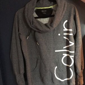 Calvin Klein performance cowl neck pullover,size L